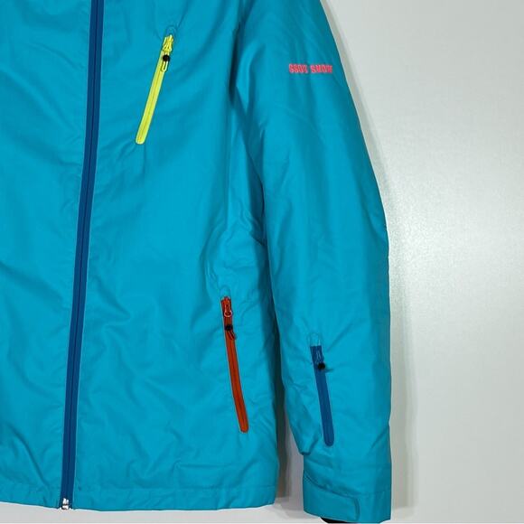 GSOU Snow Ski Turquoise Jacket Regular Fit 10K Small EUC - Picture 4 of 14